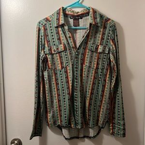 Cowgirl Tuff Co. Aztec Print Rodeo Shirt